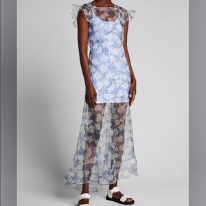 SIR the label Anais Low back Silk Illusion Maxi Dress (NWT)